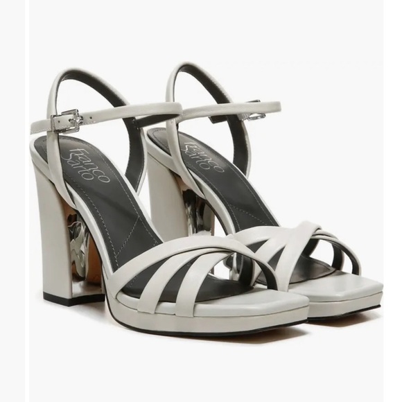 Franco Sarto Damilis Platform Sandal in Stone - Picture 1 of 16